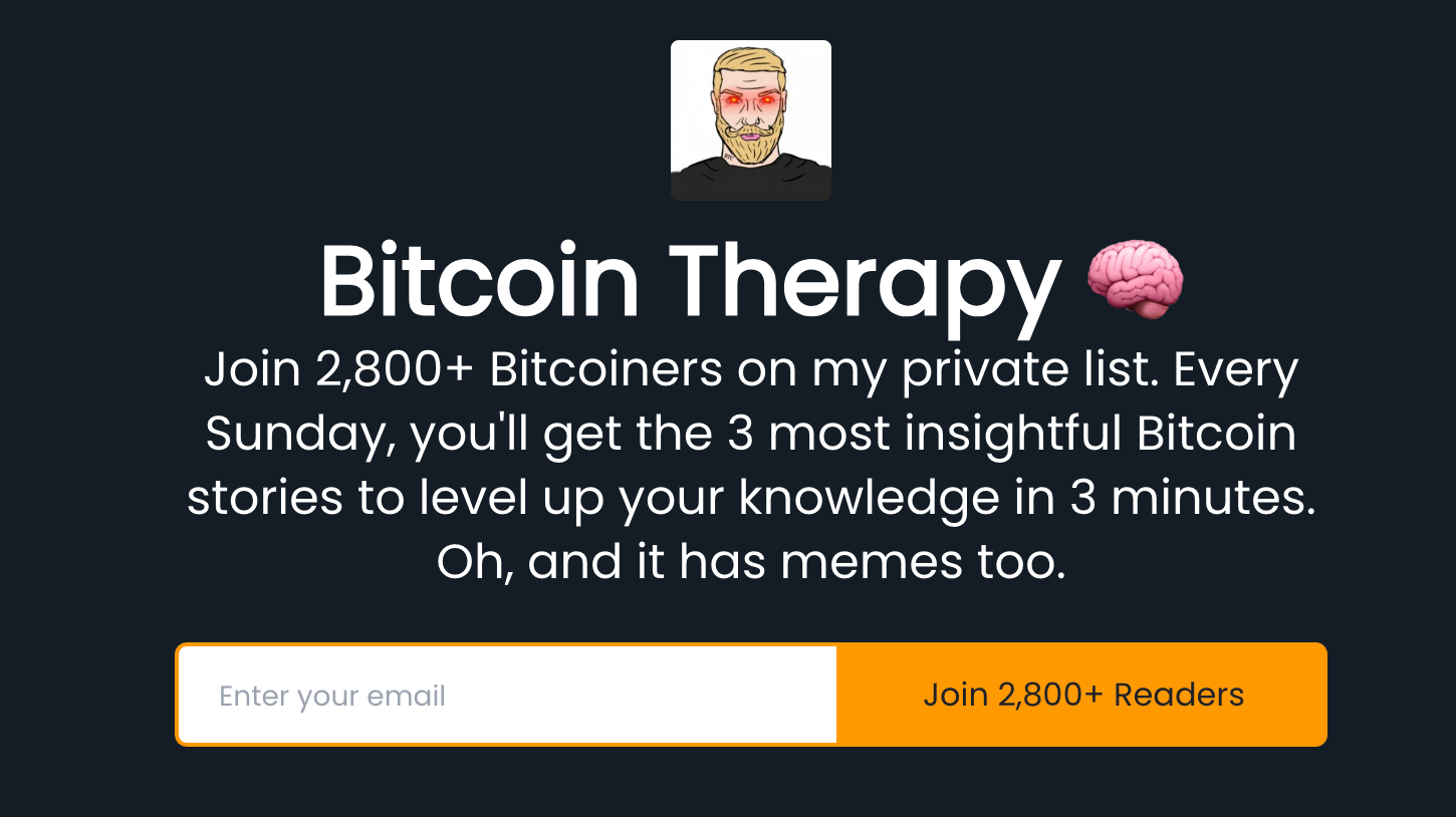 The Bitcoin Therapy